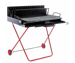 Premium Line Maxi - Barbacoa de leña y carbón plegable