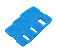Premium Teich - Juego de 3 filtros para estanque (3 piezas, trampas, sedimentos, proporciona una corriente óptima, calificación de 660 GPH, ventilador de agua para exteriores, filtro de espuma)