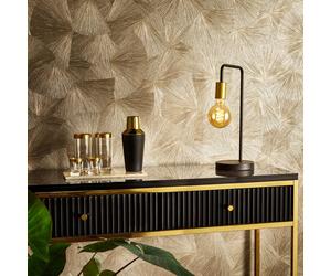 Premium Vinilo Papel Pintado Erismann 10219-20 Textura Metalica Pared Dorado