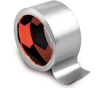 PRENDELUZ Cinta Americana Compacta 10m x 50mm Plata, alta resistencia, impermeable, ideal para reparar, sellar y fijar objetos.
