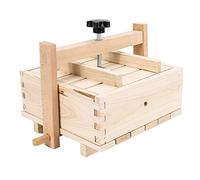 Prensa de de madera,Molde de queso para hacer queso - Fabricante casero de de madera Queso Maker Agua Molde Kit de fabricación de para cocina en casa Delr