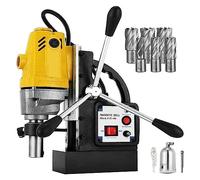 Prensa de taladro magnético 980W 1100W 1200W Máquina de plataforma de perforación de banco eléctrico for estructura de acero de ingeniería MD40 MB23 BRM35(MD40-6PCS)