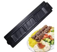 Prensa Para Kebabs En Parrilla Molde Manual De Elaboración Brochetas