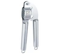 Prensador de Ajos Profesional de Acero Inoxidable 304 | Machacador de Ajo Manual Ergonómico de 20 cm | Fácil de Usar y Limpiar, Apto para Lavavajillas | Ideal para Ajo Fresco sin Esfuerzo ni Suciedad