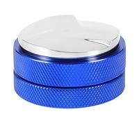 Prensador de café con base de 3 pendientes angulados de 58 mm, distribuidor y nivelador de café de acero inoxidable, herramienta de prensado de polvo de altura ajustable con (58mm)