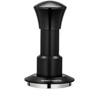 Prensador de café profesional con mecanismo de resorte y presión preestablecida para portafiltros de 51 mm, 53 mm, 58 mm (51 mm)