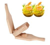 Prensador de plátanos, robusto con mango, para la preparación de rellenos, para aperitivos de plátanos , preparación de comidas, hogar, restaurante, bar, patatas fritas