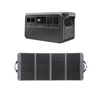 （Preparar adaptador MPPT por cuenta propia）DJI Power 1000V2 - Estación de energía portátil (1024 Wh, 2600 W, con Zignes panel solar de 120 W, generador eléctrico para camping/casa/autocaravana).