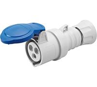 Gewiss Toma móvil recta HP 2P+T 16A 200-250V IP44/IP54 Azul 6H Conexión a tornillo