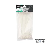 Presillas transparentes bradas ts1125160n, pack de 100 unidades, ideal