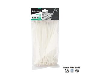 Presillas transparentes bradas ts1125160n, pack de 100 unidades, ideal