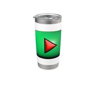 Presione el botón Reproducir Reproducción de grabación Vaso térmico de acero inoxidable de doble pared