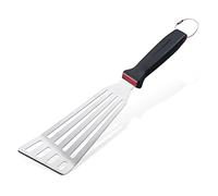 Presist - Espátula flexible de acero inoxidable para dar vuelta y servir, gran accesorio para barbacoa, ideal como espátula, espátula para pescado o barbacoa