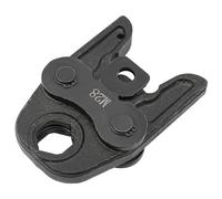 Press Jaw 28 mm Press Jaw for V-Shaped Stainless Steel Pipe Crimping Jaws | Mordaza de presión de acero 42CrMo de 28 mm, herramienta ennegrecida para tubos de cobre, tubos de acero inoxidable