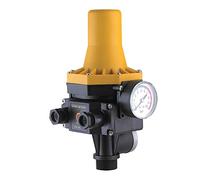 PRESSCONTROL - PRESS CONTROL con cable PRESOSTATO DE CONTROL con MANOMETRO - PRESOSTATO reglable - PRESCONTROL para bomba de agua, Controlador automatico de la bomba con