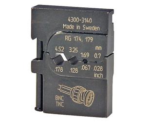 Pressmaster 4300-3140 Móvil Die Set Para Coaxial Conector Rg 174 ,179 / BNC /