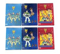 PRESTIGE & DELUXE Pack de 6 cuadernos compatibles con Toy Story Rigo A - 24 FF papel 100 g + llavero silbato y bolígrafo de color