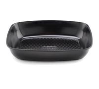 PRESTIGE Inspire - Molde Antiadherente para Asar Grande, Bandeja para Asar Profunda con Base CushionSmart, 34 x 30 cm, Apta para congelador y lavavajillas, Utensilios de Acero al Carbono duraderos
