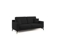Prestige sofá moderno en microfibra desmontable 146 cm negro