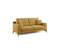 Prestige sofá moderno en microfibra desmontable 206 cm amarillo