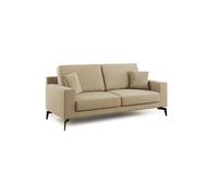 Prestige sofá moderno en microfibra desmontable 206 cm beige