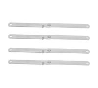 PRETYZOOM 2 Juegos Conector para Tendedero de Ropa de Acero Inoxidable Diseño Plegable y Ahorro de Espacio Compatible para Uso en Hogares y Apartamentos Color Plata