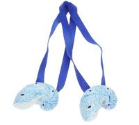 PRETYZOOM 2 Piezas Abrazaderas Magnéticas para Cortinas Alzapaños para Cortinas Estilo Caracol, Azul Marino, Tejido y Resina, Cierre Magnético Fácil de Usar, para Tiendas Color Aleatorio