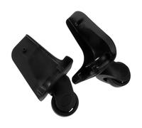 PRETYZOOM 2 Piezas Ruedas Giratorias de Repuesto para Maleta, Negras | Rotación 360 Grados, Plástico Resistente, Carga Alta y Rodaje Silencioso, para Equipaje y Maletín
