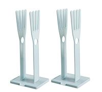 PRETYZOOM 2 Piezas Soporte para Secar Guantes Multifuncional Desmontable con Drenaje para Encimera de Cocina y Soporte para Paños