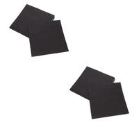 PRETYZOOM 2 Series Servilletas De Cóctel Negras De Doble Para Cumpleaños Y Fiestas 20 Hojas*2