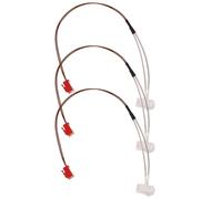 PRETYZOOM 3 Sensores de Temperatura Cerámicos Ntc50k con Conector de 2 Cables para Calentador Diésel, Protección contra Sobrecalentamiento y Compatibilidad sin Fisuras en Sondas Cuadradas