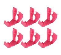 PRETYZOOM 6 Pinzas de Plástico para Alimentos Resistentes al Calor, Utensilios para Comer Que Mantienen las Manos Limpias en Cocina y Eventos de Catering