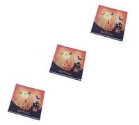 PRETYZOOM 60 Hojas Suministros De Fiesta Servilleta Cena Fiesta Servilletas De Papel Halloween Cena Servilletas De Papel Halloween De Calabaza Toallas De Halloween