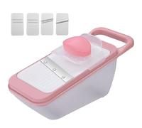 PRETYZOOM Cortador de Verduras Multifuncional 1 Set de Acero Inoxidable y Plástico Dispositivo para Cortar Verduras en Tiras Resorte para Cocina