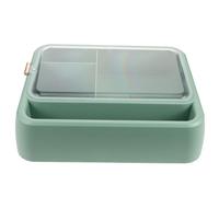 PRETYZOOM Estante de Pared para Baño Azul PS, Almacenamiento Multi Capa | Organización sobre Inodoro, Diseño Colgante, Fácil Limpieza, Uso Versátil en Tocador y Ducha