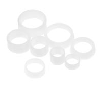 PRETYZOOM Kits de Bujes Reductores de Rueda para Amoladoras de Banco, Adaptadores Plásticos para Muelas Abrasivas Instalación Fácil y Compatibilidad Mejorada, 2 Sets