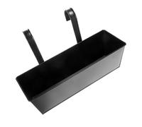 PRETYZOOM Maceta Colgante De Hierro para BalcóN Jardinera con Barandilla Soporte para Macetas Colgantes Ideal para DecoracióN De Patio Exterior 10.82X5.51X4.92In