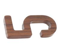 PRETYZOOM Número de Casa de Madera Magnético 3d Sólido, Número de Buzón de Gran Tamaño, Estilo Contemporáneo, para Decoración Exterior y Proyectos Diy, Pintable o Teñible