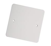PRETYZOOM Placa de Pared Ciega Tipo 120 de Acero Inoxidable 1 Pieza, Cubierta Decorativa para Enchufes Eléctricos, Tapa Frontal para Uso en Techo y Pared, Compatible con Placas Cuadradas