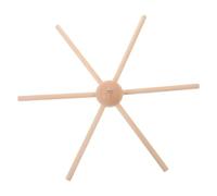 PRETYZOOM Soporte para Móvil de Madera Forma de Bola Redonda y Seis Patas, Diseño Elegante y Estable para Manualidades y Suspensión