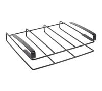 PRETYZOOM Soporte para Tablas de Cortar de Gabinete, Negro Acero Inoxidable | Respaldo Antideslizante, Montaje sin Taladro, para Puertas de Armario y Estantes de Despensa