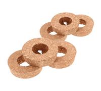PRETYZOOM Tapones de Corcho Cónicos para Jarrones de Vidrio Hidropónicos, Set de 6 Piezas con Diseño Versátil y Fácil Manejo de Agua para Ventanas y Decoración Natural