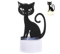 PRETYZOOM Velas LED Halloween de Hierro 0.06w, Luz sin Llama para Fiesta | Decoración de Mesa, Apta para Estantes y Escritorios, Adecuado para Halloween, Uso Exterior y Obsequio