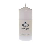 Price's - Vela de Pilar Blanca de 6 Pulgadas (15 cm)