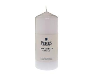 Price's - Vela de Pilar Blanca de 6 Pulgadas (15 cm)