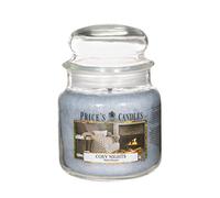 Price's - Vela en tarro mediano Cosy Nights - Fragancia dulce, deliciosa y de calidad - Aroma de larga duración - Hasta 90 horas de tiempo de combustión