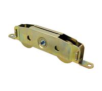 Prime-Line productos D 1607 Roller Assembly, 1 - 1/4 en. Tandem ruedas, cóncava borde, rodamientos de bola de acero, ajustable