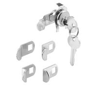 Prime-Line productos S 4140 buzón Lock, 5 Cam, acabado de níquel, ilco 1003 m cerrajero, se abre sentido antihorario, rotación de 90º