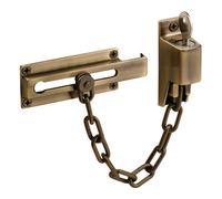 Prime-Line Productos U 9914 - Protector de puerta con cadena, acabado de latón antiguo por Prime-Line Products