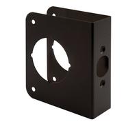 Prime-Line Products U 10744 - Protector de puerta de 1-38 pulgadas de grosor por 2-38 pulgadas, orificio de 2-18 pulgadas, latón macizo, bronce